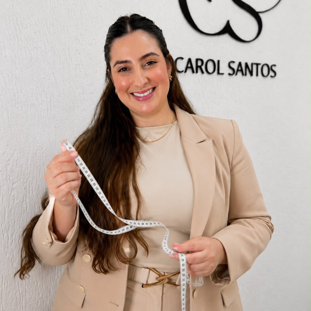 Carol Santos na clínica, em Campinas